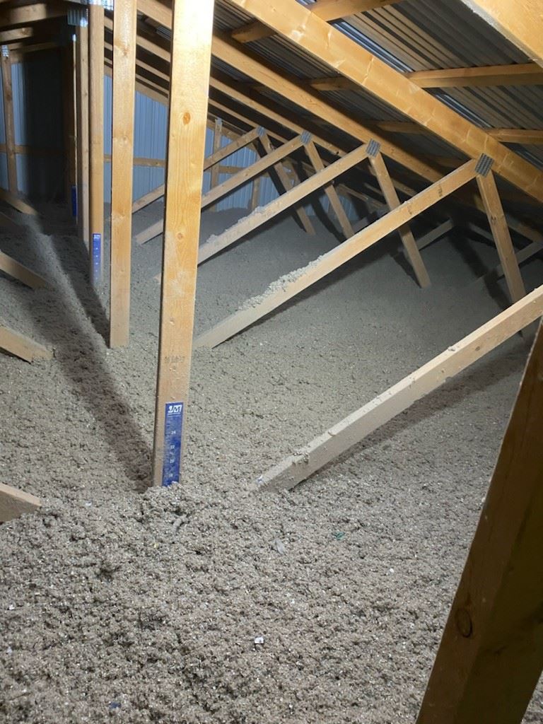 Blown Cellulose Photo