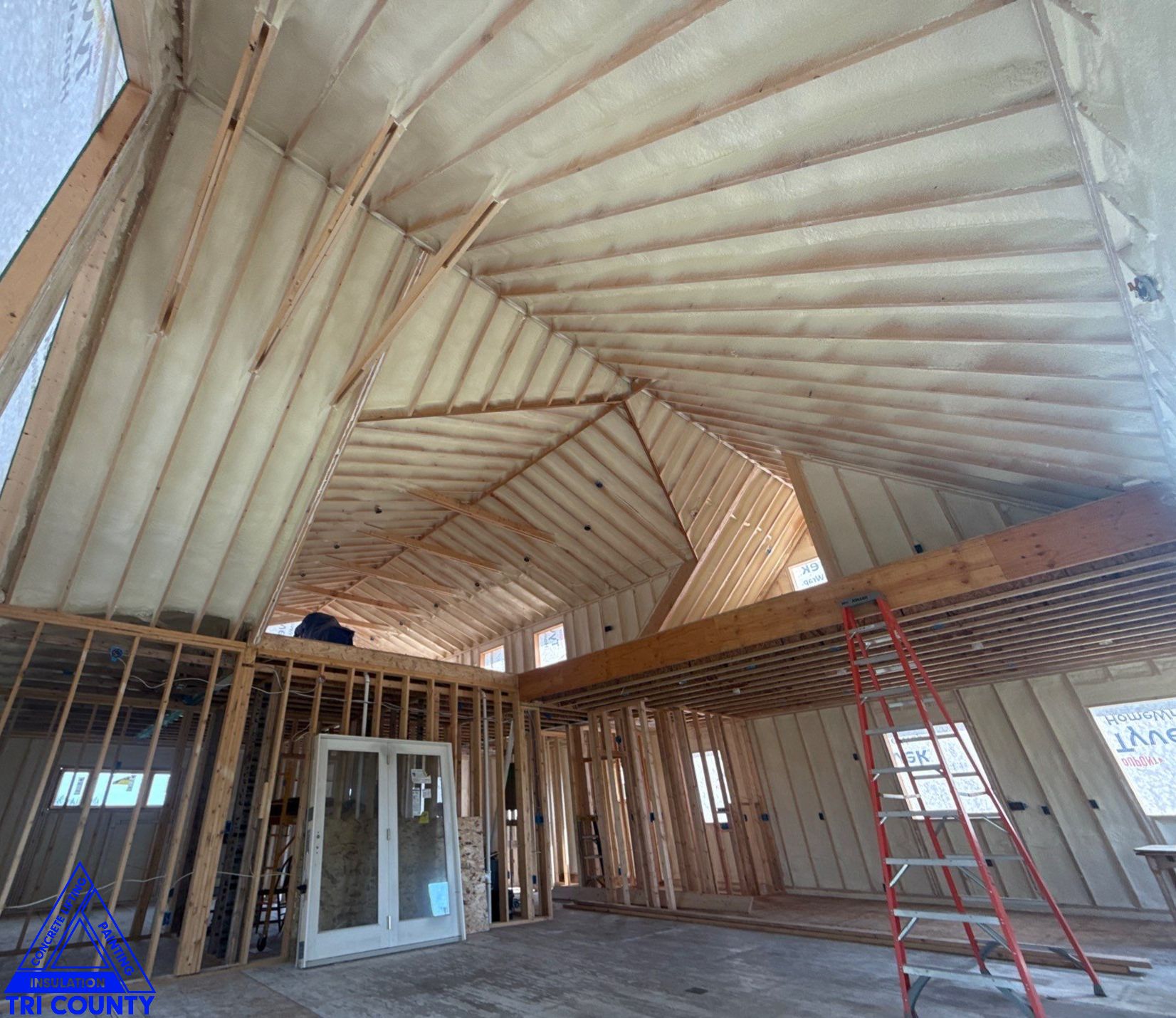 SPRAY FOAM – RESIDENTIAL – NEW CONSTRUCTION Photo