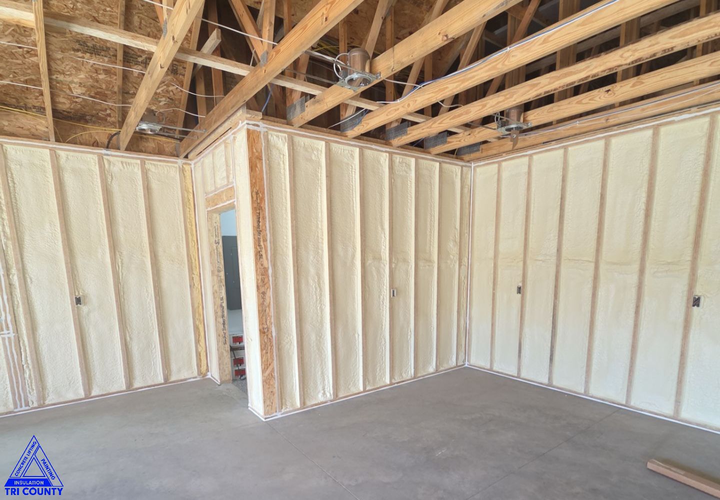SPRAY FOAM – RESIDENTIAL – NEW CONSTRUCTION Photo