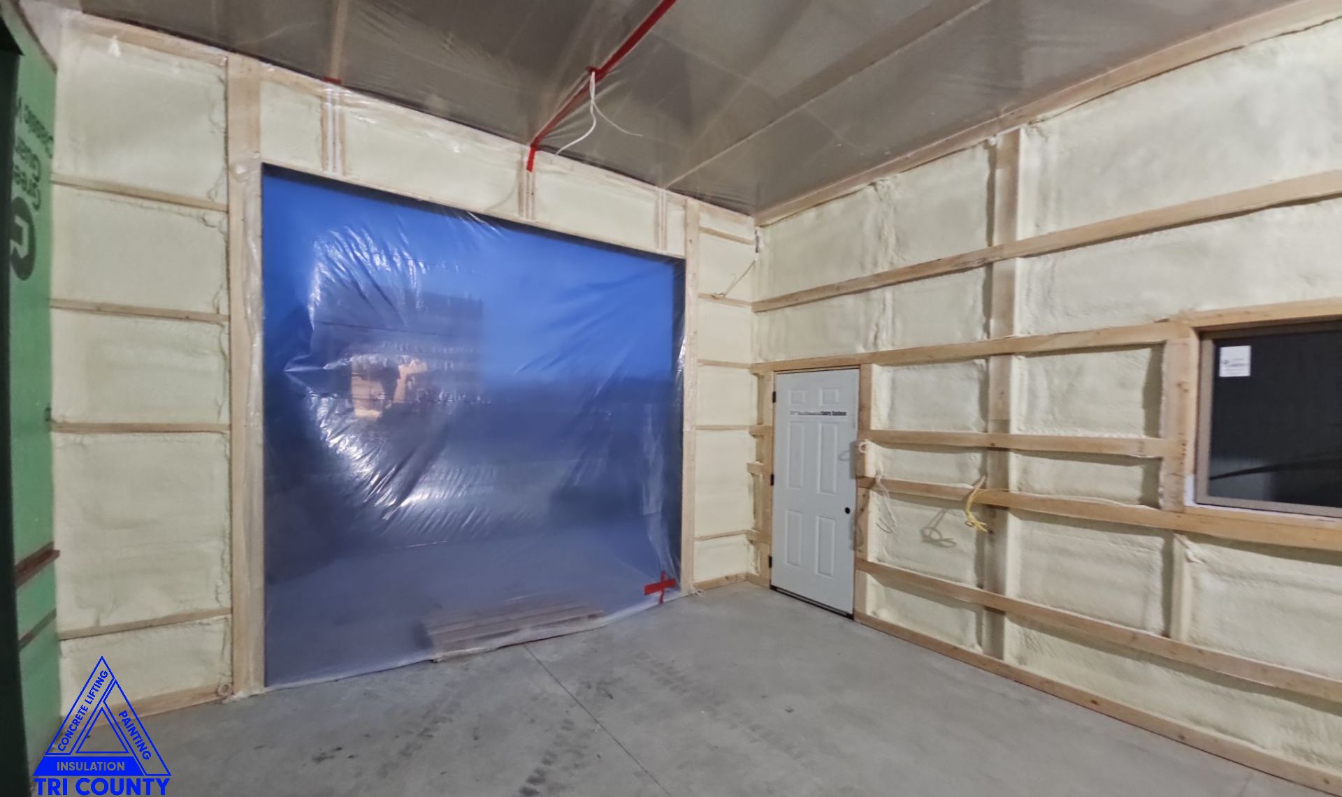 RESIDENTIAL, NEW CONSTRUCTION, SPRAY FOAM Photo